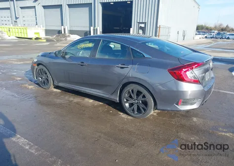 2019 Honda Civic Sport from USA, damaged, VIN 2HGFC2F82KH501742